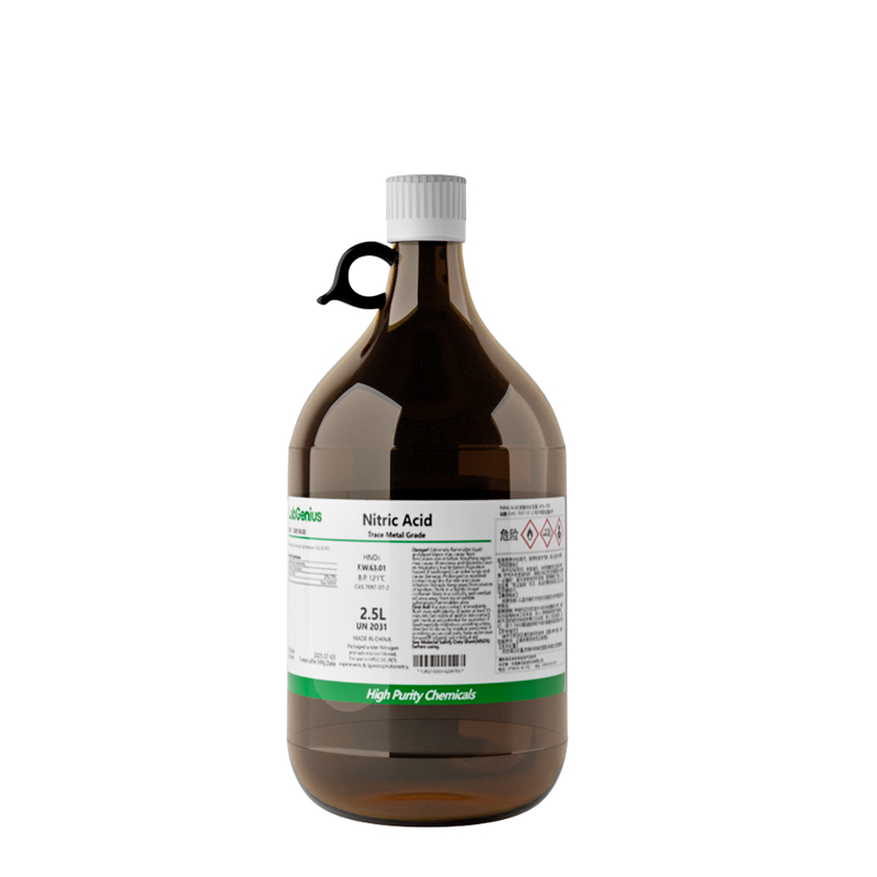 Nitric Acid, 2.5L GR Plus 69-70% Metal element impurities ≤10ppb